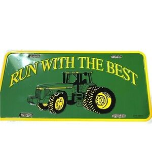 John Deere Metal Sign